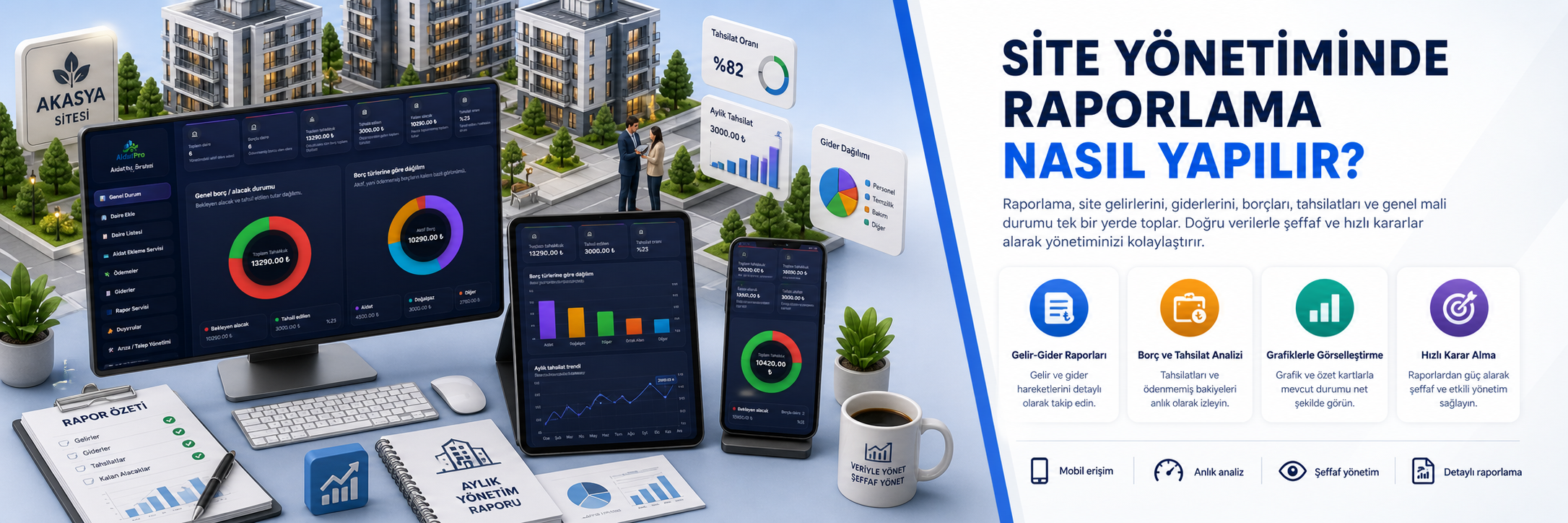 Site Yönetiminde Raporlama Nasıl Yapılır?