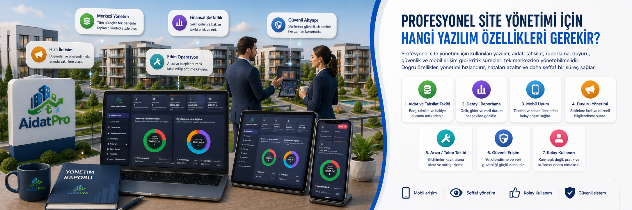 Profesyonel Site Yönetimi İçin Hangi Yazılım Özellikleri Gerekir?
